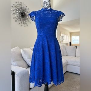 Ever New Melbourne Blue Mini Dress USA 2 AUS 6 EUR 34